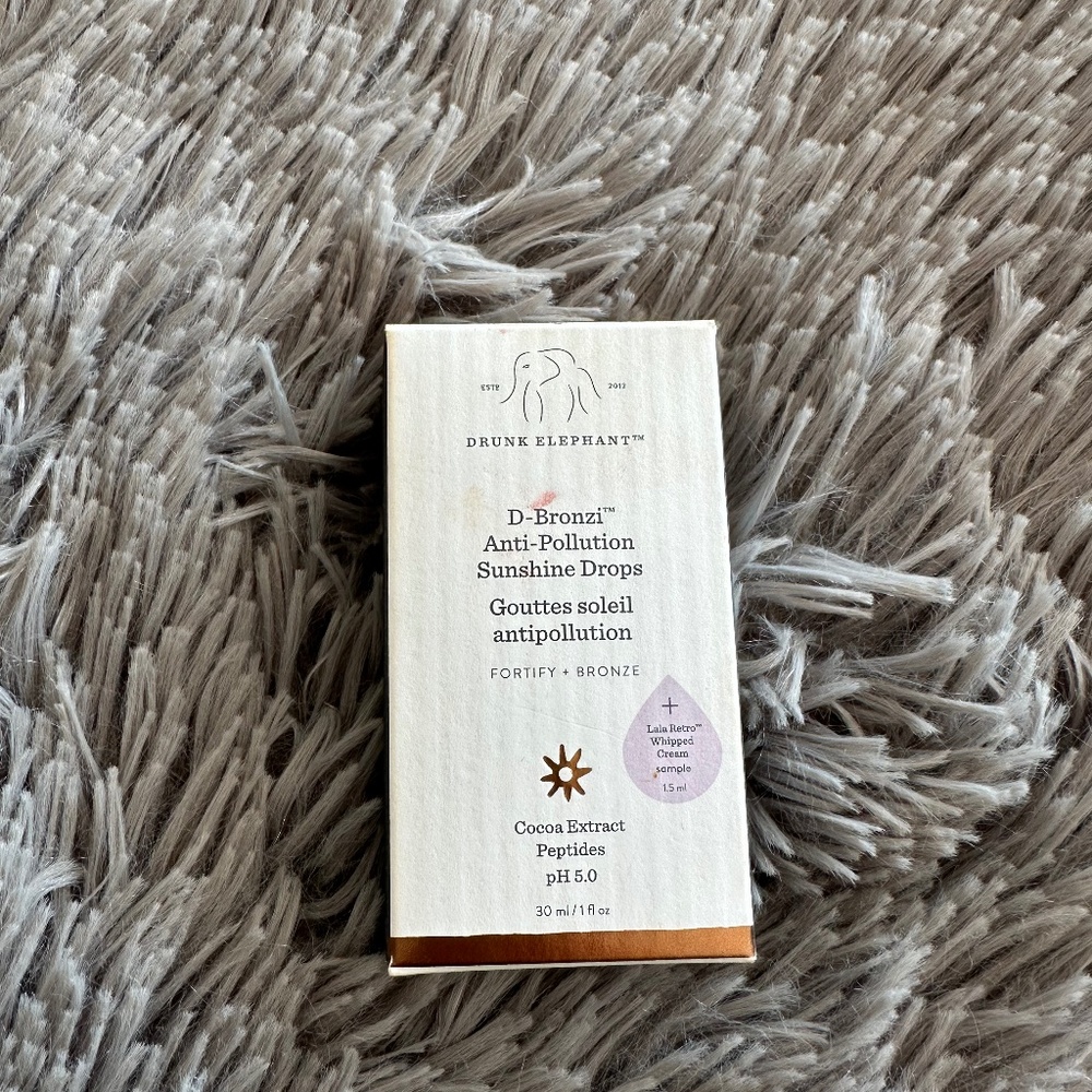 Drunk elephant D-Bronzi™ Anti-Pollution Sunshine Drops NEW